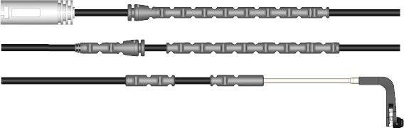 Raicam KS0069 - Contact d'avertissement, usure des plaquettes de frein cwaw.fr