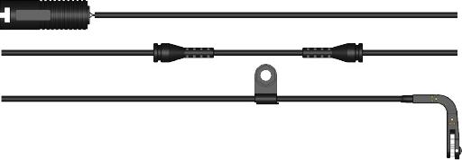 Raicam KS0037 - Contact d'avertissement, usure des plaquettes de frein cwaw.fr