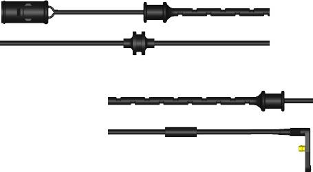 Raicam KS0167 - Contact d'avertissement, usure des plaquettes de frein cwaw.fr