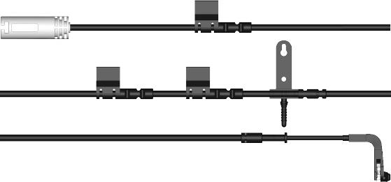 Raicam KS0116 - Contact d'avertissement, usure des plaquettes de frein cwaw.fr