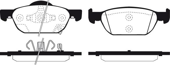 Raicam RA.0998.0 - Kit de plaquettes de frein, frein à disque cwaw.fr