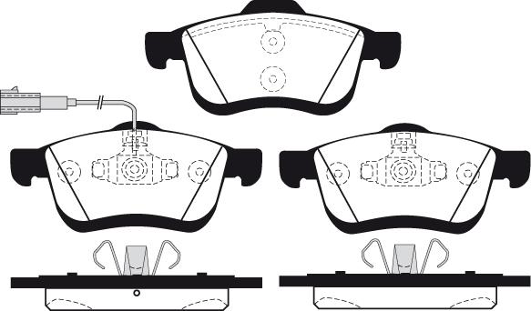 Raicam RA.0943.0 - Kit de plaquettes de frein, frein à disque cwaw.fr