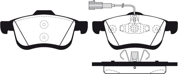 Raicam RA.0943.2 - Kit de plaquettes de frein, frein à disque cwaw.fr