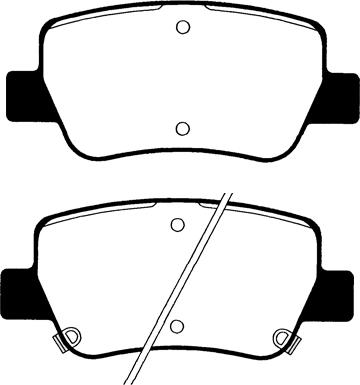 Raicam RA.0954.0 - Kit de plaquettes de frein, frein à disque cwaw.fr