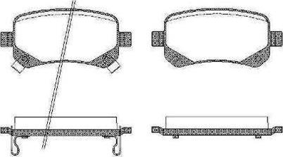 Raicam RA.0957.0 - Kit de plaquettes de frein, frein à disque cwaw.fr