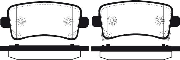 Raicam RA.0964.0 - Kit de plaquettes de frein, frein à disque cwaw.fr