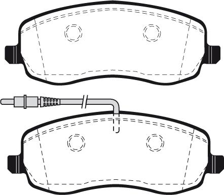 Raicam RA.0966.0 - Kit de plaquettes de frein, frein à disque cwaw.fr