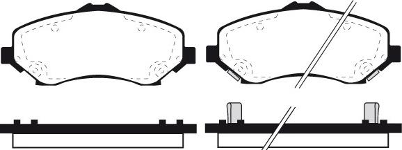 Raicam RA.0961.0 - Kit de plaquettes de frein, frein à disque cwaw.fr