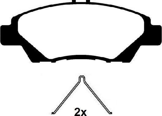 Raicam RA.0985.0K1 - Kit de plaquettes de frein, frein à disque cwaw.fr