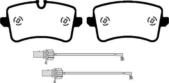 Raicam RA.0931.2 - Kit de plaquettes de frein, frein à disque cwaw.fr