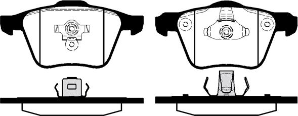 Raicam RA.0938.0 - Kit de plaquettes de frein, frein à disque cwaw.fr