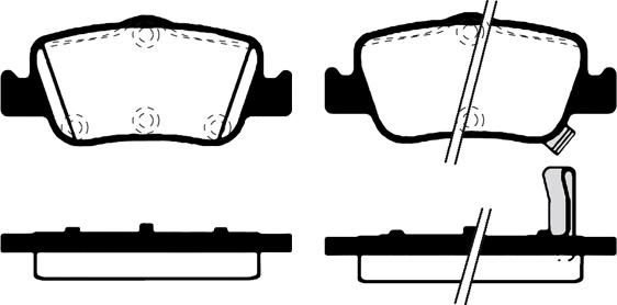 Raicam RA.0928.0 - Kit de plaquettes de frein, frein à disque cwaw.fr