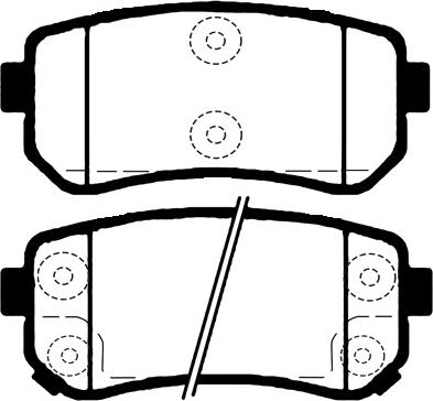 Girling 6134749 - Kit de plaquettes de frein, frein à disque cwaw.fr