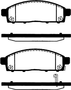 Raicam RA.0975.0 - Kit de plaquettes de frein, frein à disque cwaw.fr