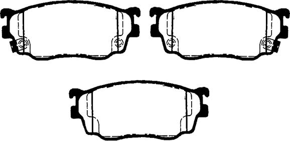 Raicam RA.0494.0 - Kit de plaquettes de frein, frein à disque cwaw.fr