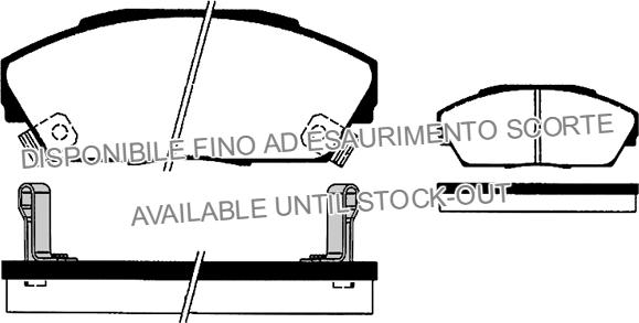 Raicam RA.0455.0 - Kit de plaquettes de frein, frein à disque cwaw.fr