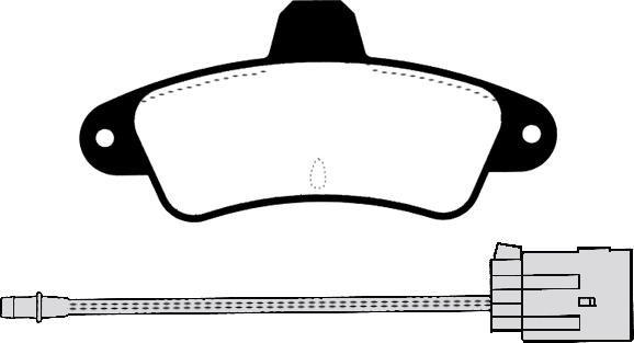 Raicam RA.0450.1 - Kit de plaquettes de frein, frein à disque cwaw.fr