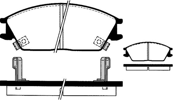 Raicam RA.0457.1 - Kit de plaquettes de frein, frein à disque cwaw.fr