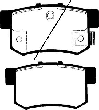 Raicam RA.0460.3 - Kit de plaquettes de frein, frein à disque cwaw.fr