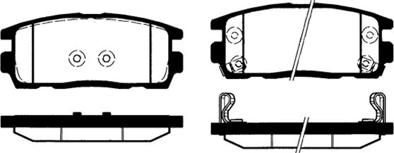 Raicam RA.0426.0 - Kit de plaquettes de frein, frein à disque cwaw.fr