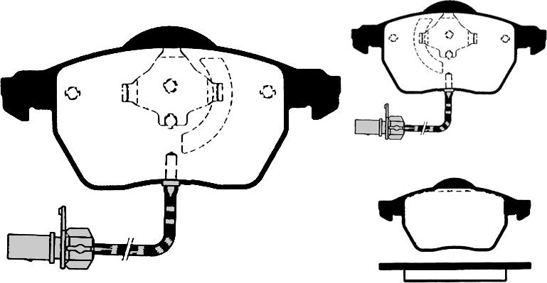 Raicam RA.0428.0 - Kit de plaquettes de frein, frein à disque cwaw.fr