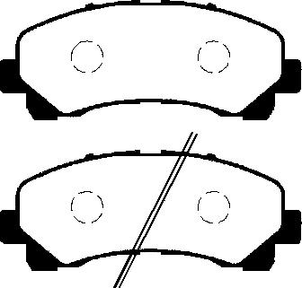 Raicam RA.0422.0 - Kit de plaquettes de frein, frein à disque cwaw.fr