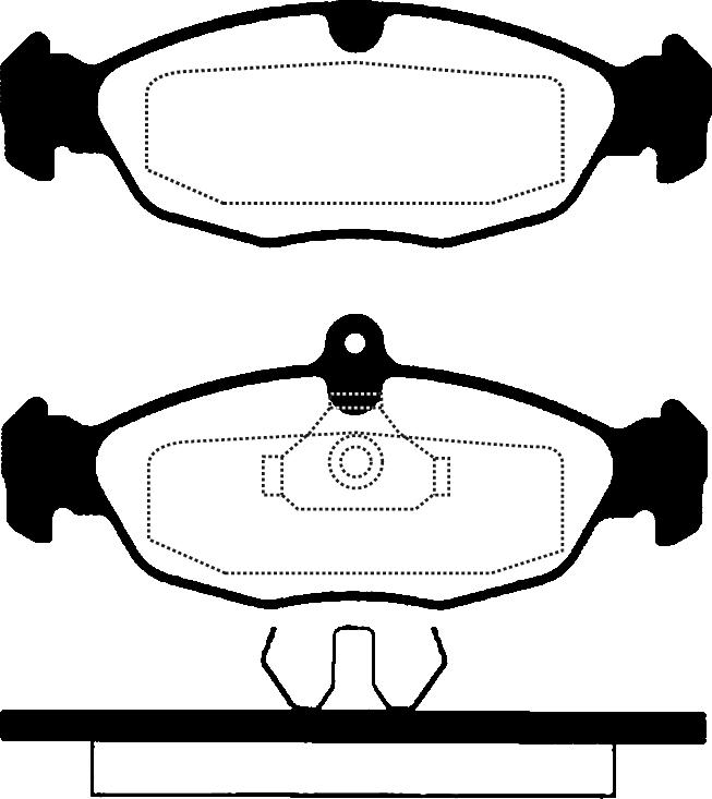 Raicam RA.0427.0 - Kit de plaquettes de frein, frein à disque cwaw.fr