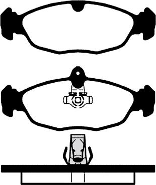 Raicam RA.0427.2 - Kit de plaquettes de frein, frein à disque cwaw.fr