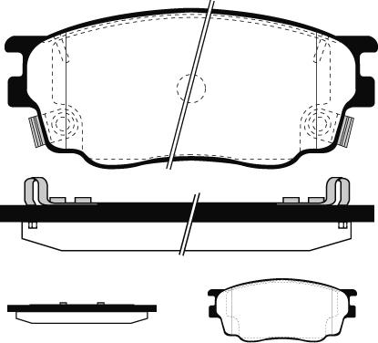 Raicam RA.0474.0 - Kit de plaquettes de frein, frein à disque cwaw.fr