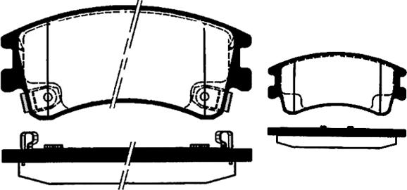 Raicam RA.0475.0 - Kit de plaquettes de frein, frein à disque cwaw.fr