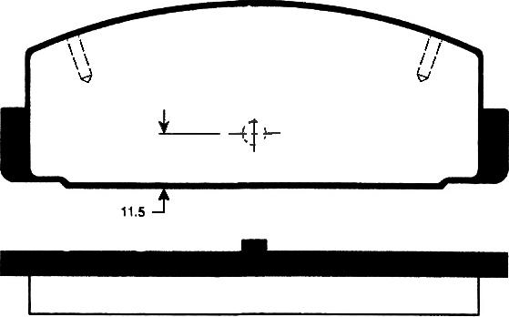 Raicam RA.0476.0 - Kit de plaquettes de frein, frein à disque cwaw.fr