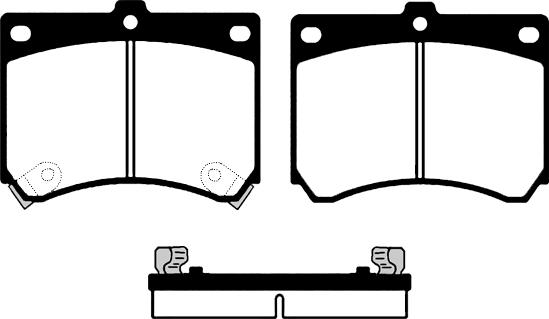 Raicam RA.0472.0 - Kit de plaquettes de frein, frein à disque cwaw.fr