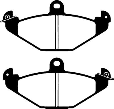 Raicam RA.0543.0 - Kit de plaquettes de frein, frein à disque cwaw.fr