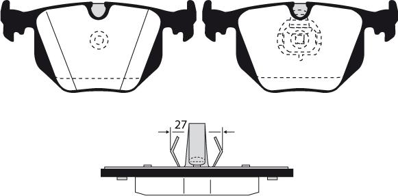 Raicam RA.0554.1 - Kit de plaquettes de frein, frein à disque cwaw.fr