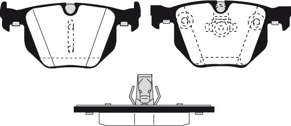 Raicam RA.0554.3 - Kit de plaquettes de frein, frein à disque cwaw.fr