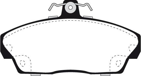 Raicam RA.0551.2 - Kit de plaquettes de frein, frein à disque cwaw.fr