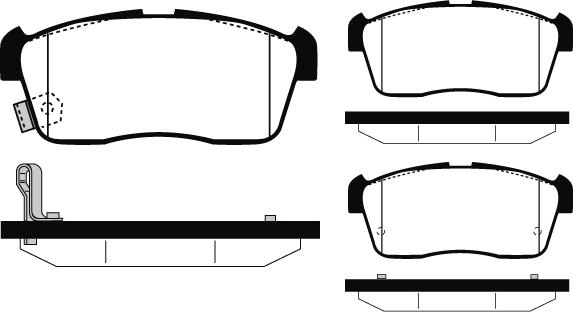 Raicam RA.0506.0 - Kit de plaquettes de frein, frein à disque cwaw.fr