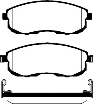 Raicam RA.0516.0 - Kit de plaquettes de frein, frein à disque cwaw.fr