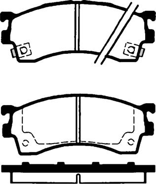 Raicam RA.0589.0 - Kit de plaquettes de frein, frein à disque cwaw.fr