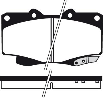 Raicam RA.0580.3 - Kit de plaquettes de frein, frein à disque cwaw.fr