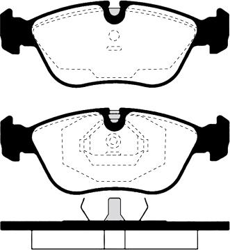 Raicam RA.0587.0 - Kit de plaquettes de frein, frein à disque cwaw.fr