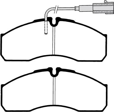 Raicam RA.0530.2 - Kit de plaquettes de frein, frein à disque cwaw.fr