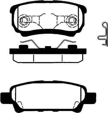 Raicam RA.0532.0 - Kit de plaquettes de frein, frein à disque cwaw.fr