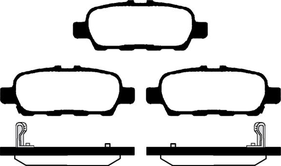 Raicam RA.0526.2 - Kit de plaquettes de frein, frein à disque cwaw.fr