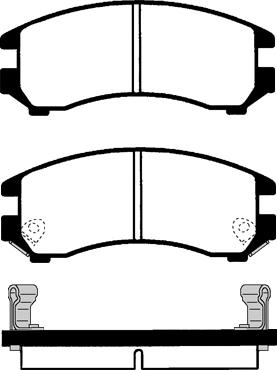 Raicam RA.0522.0 - Kit de plaquettes de frein, frein à disque cwaw.fr