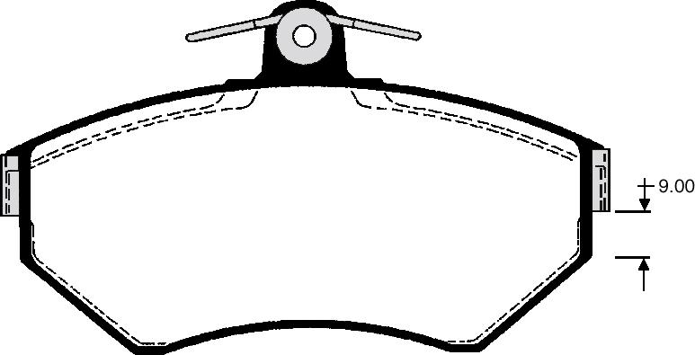 Raicam RA.0695.0 - Kit de plaquettes de frein, frein à disque cwaw.fr