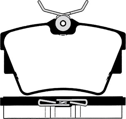 Raicam RA.0690.2 - Kit de plaquettes de frein, frein à disque cwaw.fr