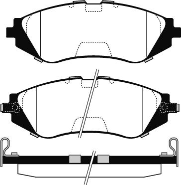 Raicam RA.0645.1 - Kit de plaquettes de frein, frein à disque cwaw.fr