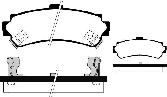 Raicam RA.0659.0 - Kit de plaquettes de frein, frein à disque cwaw.fr