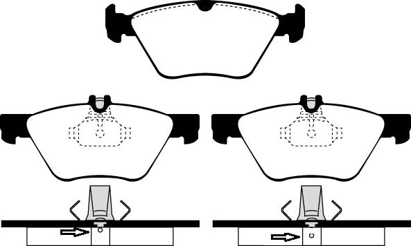 Raicam RA.0654.1 - Kit de plaquettes de frein, frein à disque cwaw.fr